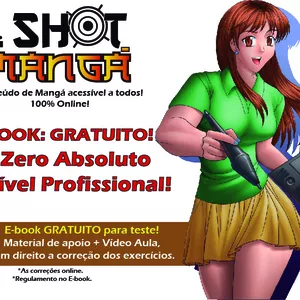 Imagem de capa para o Curso online One Shot Mangá do tradicional ao digital - - Tudo em um só lugar