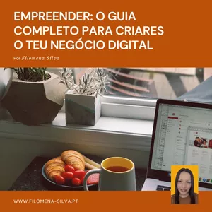 Imagem de capa para o Ebook Empreender: o guia completo para criares o teu negócio digital