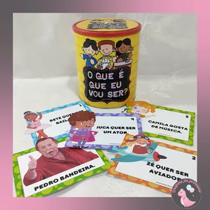 Imagem de capa para o Ebook O QUE É QUE EU VOU SER? -POEMA NA LATA