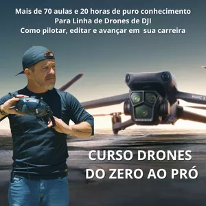 Imagem de capa para o Curso online Curso de Drones do ZERO ao Pró