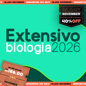 Imagem do curso # Extensivo BIOLOGIA 2026