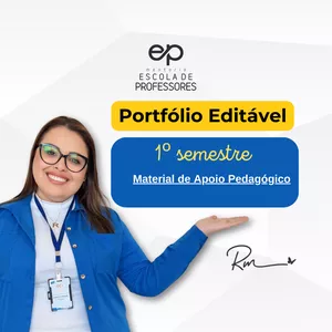 Imagem de capa para o Curso online Portfólio Editável - 1º semestre