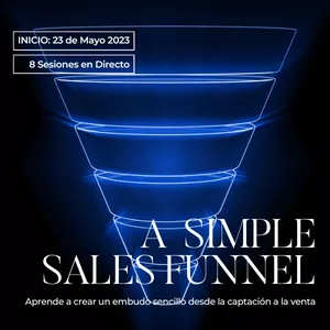 Imagen de portada para Curso online A SIMPLE SALES FUNNEL