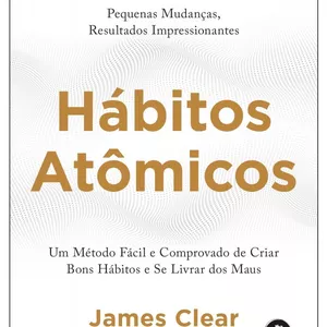 Imagem de capa para o Ebook Hábitos Atômicos