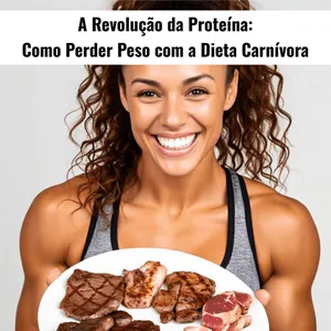 Imagem de capa para o Ebook A Revolução da Proteína: Como Perder Peso com a Dieta Carnívora