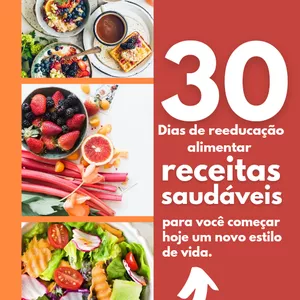 Imagem de capa para o Ebook Reedução alimentar em 30 dias 