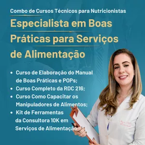 Imagem de capa para o Curso online Kit de Ferramentas da Consultora de Alimentos 10K