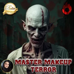 Imagen de portada para Curso online Master Makeup Terror - Erika Ariz