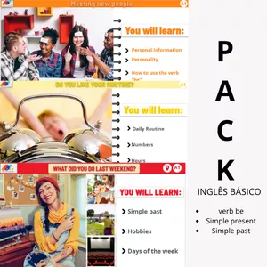 Cover image for Online course SLIDES COM AULAS PRONTAS - INGLÊS BÁSICO