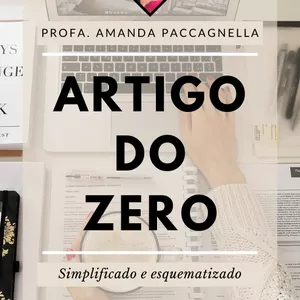 Imagem de capa para o Ebook E-book - Artigo do Zero - Simplificado e Esquematizado