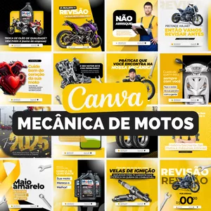 Imagem do curso CANVA MECÂNICA DE MOTOS