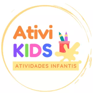 Imagem de capa para o Ebook AtiviKIDS - Atividades Infantis e Brincadeiras