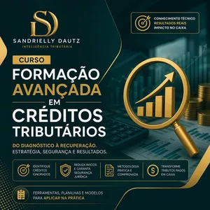 Imagem do curso Formação Avançada em Créditos Tributários