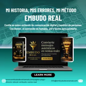 Imagen de portada para Ebook EMBUDO REAL, MI HISTORIA, MIS HERRORES, MI MÉTODO