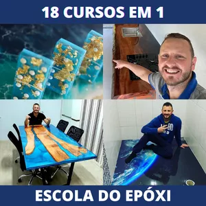 Curso Escola do Epóxi 2.0 - A Faculdade da Resina Epóxi
