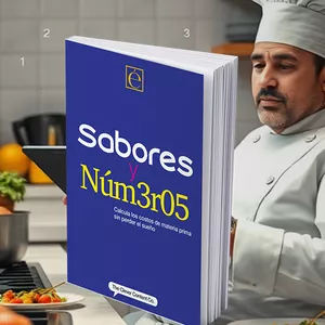 Imagen de portada para Ebook Sabores y números Calcula los costos de materia prima sin perder el sueño (PDF)