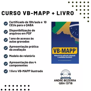 Imagem de capa para o Curso online Livro VB-MAPP ilustrado + Curso VB-MAPP avançado