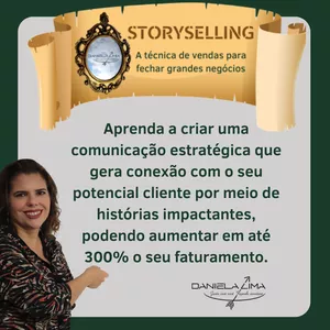 Imagem do curso Storyselling - a técnica de vendas para fechar grandes negócios.
