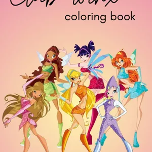 Imagen de portada para Ebook El Mundo Mágico de las Winx: Libro para Colorear