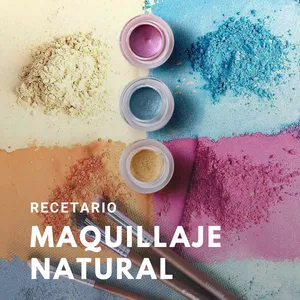 Imagen de portada para Ebook Recetas de maquillaje natural paso a paso