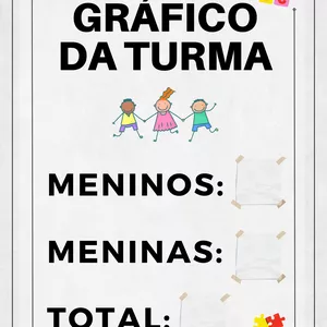 Imagem de capa para o Ebook Contagem de alunos: Gráfico da turma