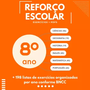 Imagem do curso Reforço Escolar 8º Ano Online