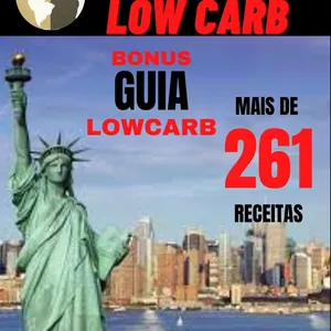Imagem principal do produto Guia lowcarb + 261 BOLOS LOWCARB