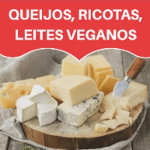 Imagem principal do produto E-book de Queijos, Ricotas e leites vegetais