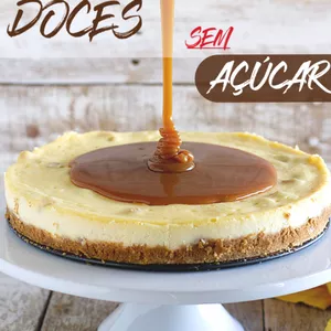 Imagem de capa para o Ebook 250 Sobremesas Sem açúcar 