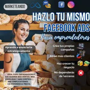 Imagen de portada para Curso online Hazlo Tú Mismo: Facebook Ads para Emprendedores