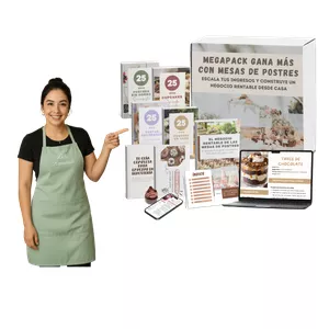 Imagen de portada para Curso online Megapack: GANA MÁS CON MESAS DE POSTRES. Escala tus ingresos y construye un negocio rentable desde casa