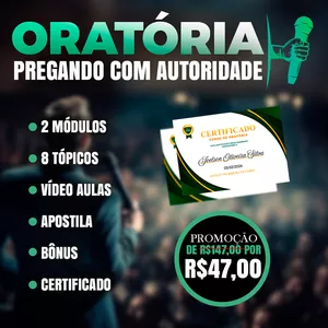 Imagem do curso Oratória: Pregando com Autoridade