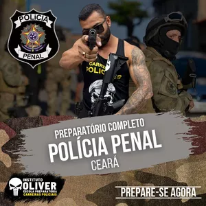 Imagem de capa para o Curso online 👮‍♂️Preparatório Completo POLÍCIA PENAL do Ceará  👮‍♂️ PPCE  - Instituto Óliver 