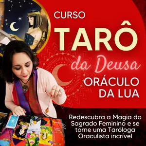 Imagem de capa para o Curso online ORÁCULO DA LUA: Curso de Tarô, Magia e Sagrado Feminino