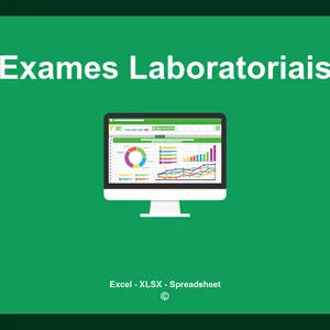 Imagem de capa para o Ebook Planilha Automatizada para Análise de Exames Bioquímicos