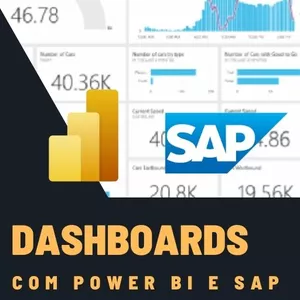 Imagem de capa para o Ebook Crie seu Dashboard em Power BI com dados do SAP em poucos passos