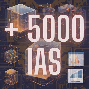 Imagem de capa para o Ebook PACOTE + 5000 INTELIGÊNCIAS ARTIFICIAIS ( IA'S )