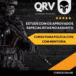 Imagem de capa para o Curso online Curso Preparatório para Polícia Civil (COM MENTORIA) - NÚCLEO DURO