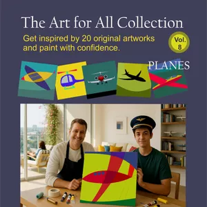 Cover image for Ebook The Art for All Collection vol 8 / PLANES - Author Ana Cordeiro