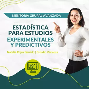 Imagen de portada para Curso online  Ed Junio 2025 - Mentoría Grupal Avanzada Estadística para estudios experimentales y predictivos