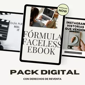 Imagen de portada para Ebook Formula Faceless Marketing