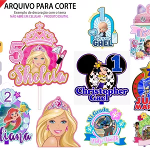 Imagem de capa para o Curso online 52 Arquivos de Topos de Bolo 3D