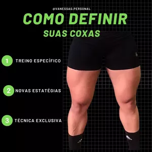 Imagem de capa para o Ebook Como definir sua coxa