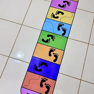 Imagem de capa para o Ebook Tapete das pegadas