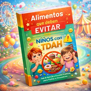 Imagen de portada para Ebook ALIMENTOS QUE DEBEN EVITAR LOS NIÑOS COM TDAH