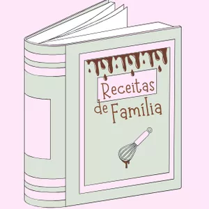 Imagem de capa para o Ebook Receitas de Família