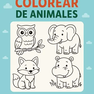 Imagen de portada para Ebook Libro para colorear infantil