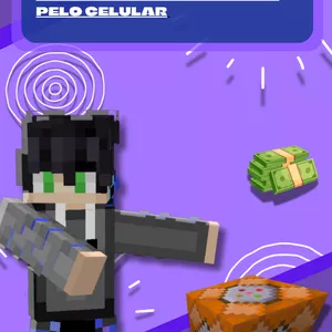 Imagem de capa para o Ebook como programar comand block no minecraft e ganhar dinheiro programando.
