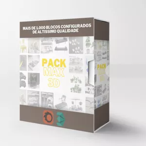 Imagem de capa para o Curso online PACK MAX 3D 