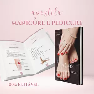 Imagem do curso APOSTILA EDITÁVEL DE MANICURE E PEDICURE